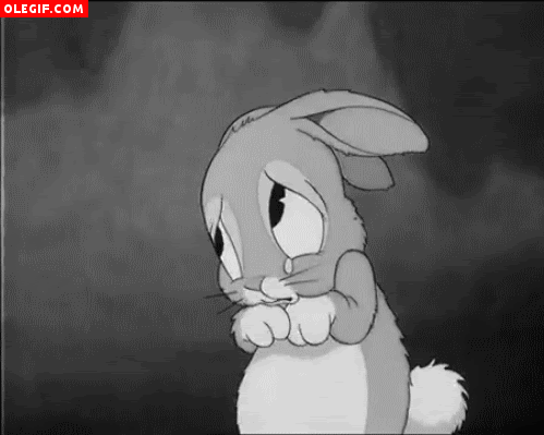 Gif Conejito Llorando Gif 340
