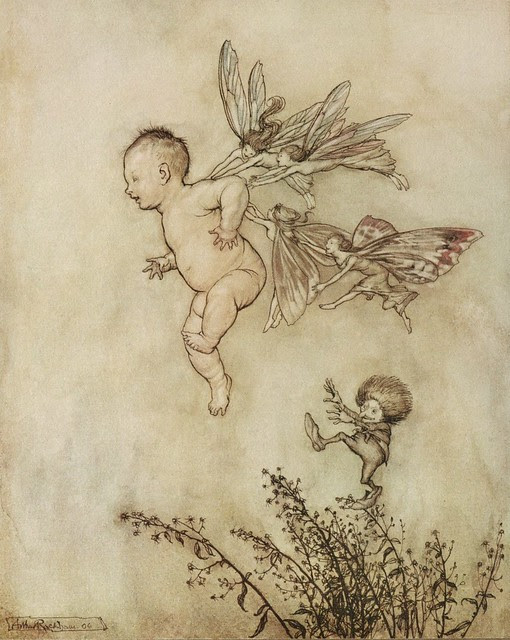 Peter Pan - They all tickled him on the shoulder.34