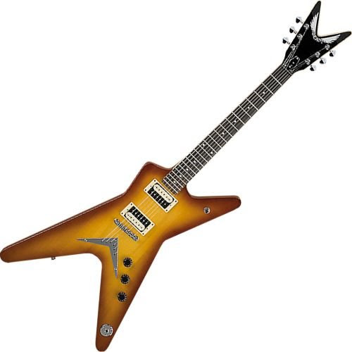 Dean ML Bolt On Guitar, Trans Brazilburst