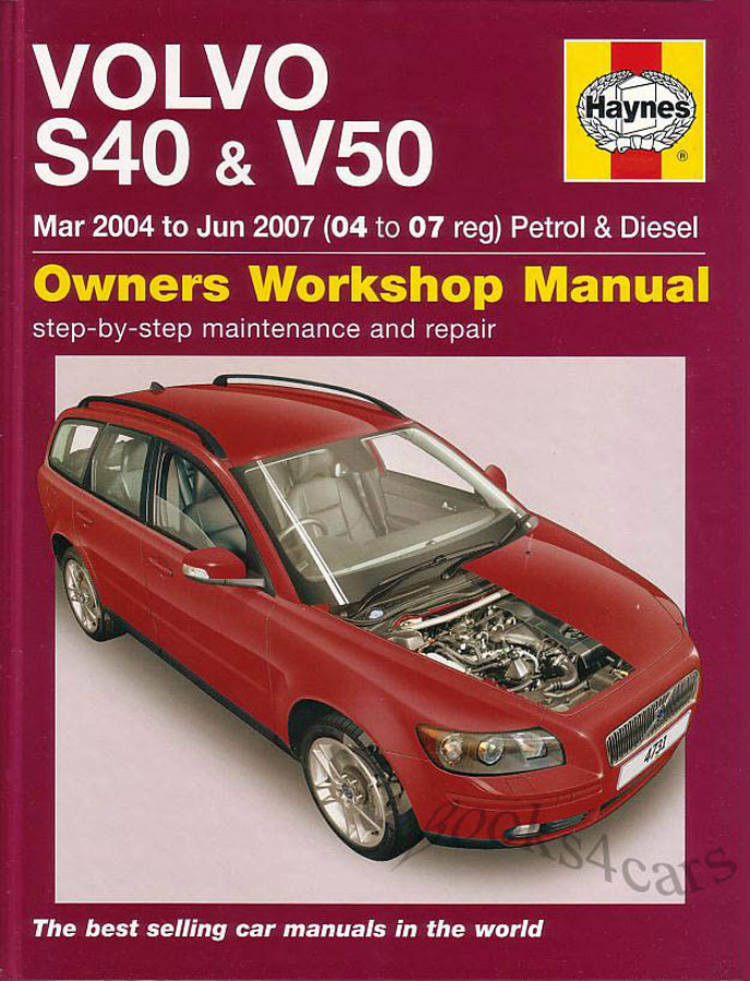 SHOP MANUAL S40 V50 SERVICE REPAIR VOLVO BOOK HAYNES CHILTON S-40 | eBay