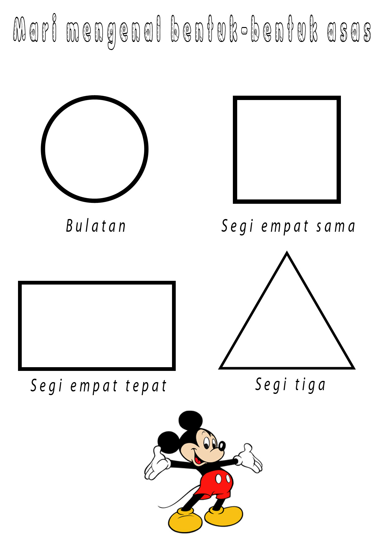 MARI BELAJAR.: Nota- nota ~bentuk 2 DIMENSI