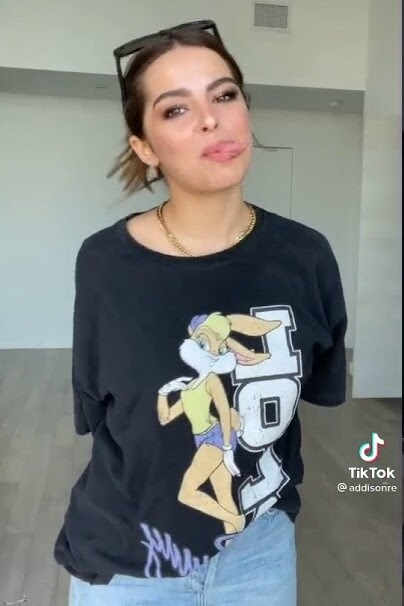 Addison Rae Tiktok January 8 21 Star Style