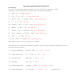 Balancing Chemical Equations And Types Of Reactions Worksheet Answers / 16 Best Images of Types Chemical Reactions Worksheets ... - Question 7.write the balanced chemical equation of the following and identify the type of reaction in each case.