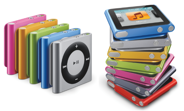 آبل تعلن رسميا عن تقاعد "iPod Nano و iPod Shuffle"