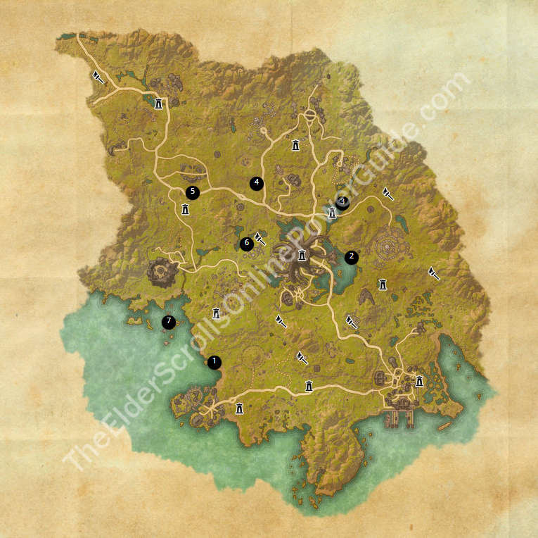 eso treasure map locations Eso Treasure Maps Guides eso treasure map locations