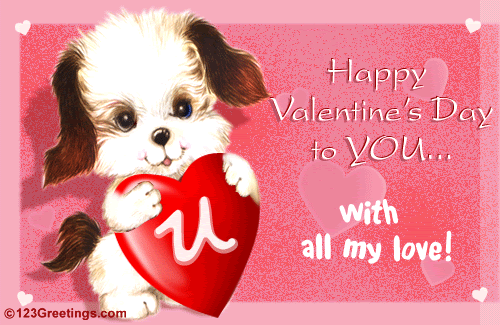 A Cute Valentine's Day Wish... Free Happy Valentine's Day ...