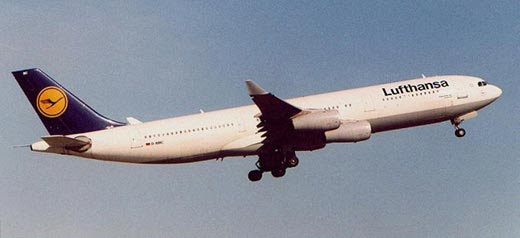 Airbus A340 Lufthansa