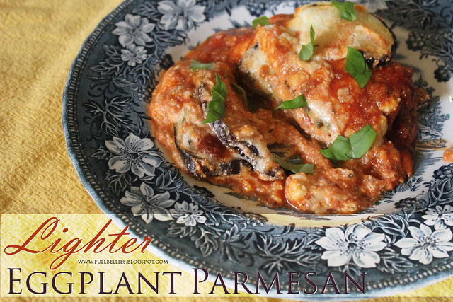 Lighter Eggplant Parmesan