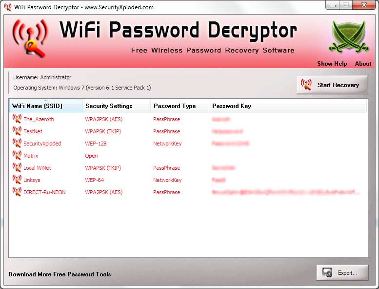 Wifi Password Hack