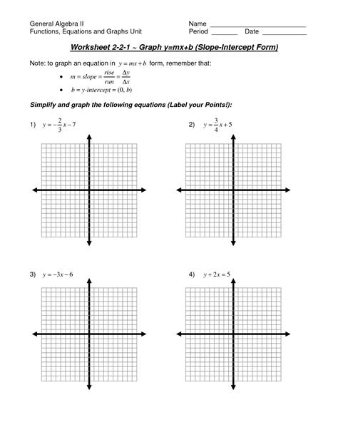  18 graph using intercepts worksheets worksheetocom