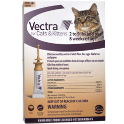 Vectra 3D for Cats & Kittens - HeartlandVetSupply.com