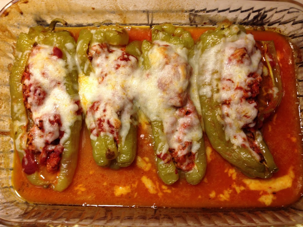 Sausage Stuffed Cubanelle Peppers – p.s. bonjour