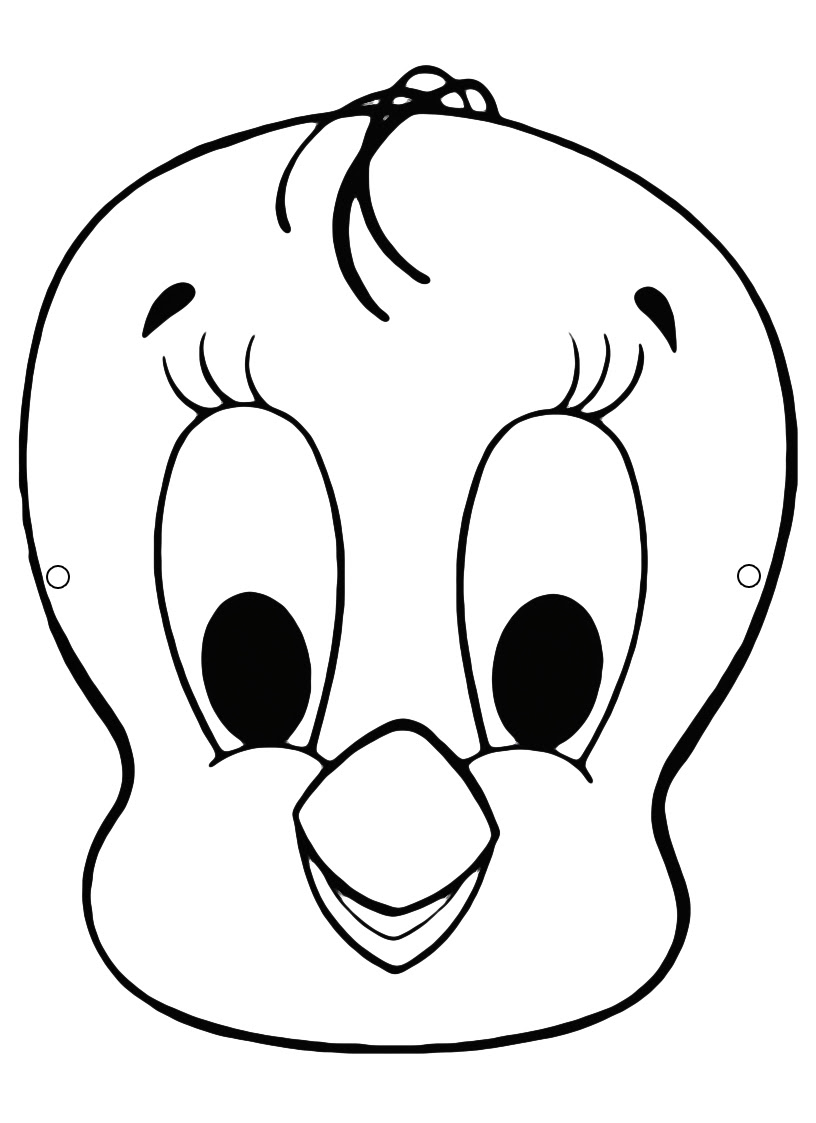 Maschera Titti Tweety