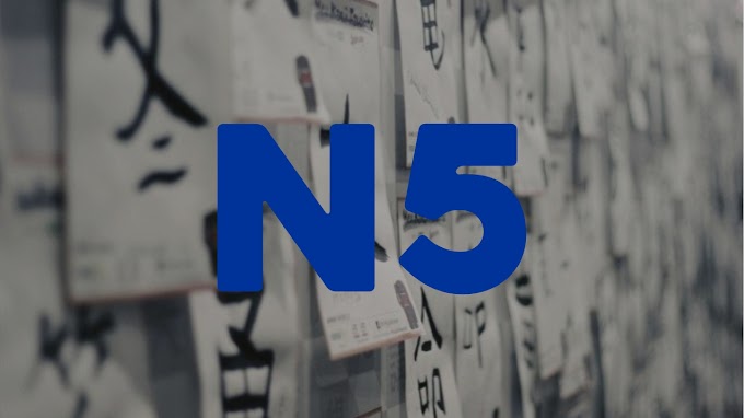 ✦ Daftar Kanji N5 + Kosakata