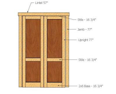 ... lean to shed building shed doors building shed doors how to build