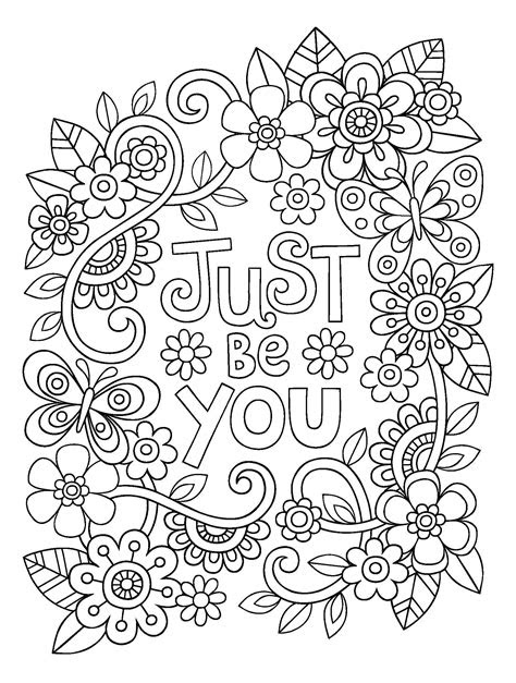 Choose from 50 free coloring sheets! related image coloring page inspirational quote coloring page