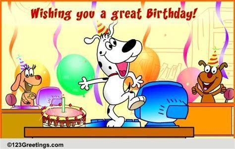 Wishing You A Great Birthday! Free Boss & Colleagues  
