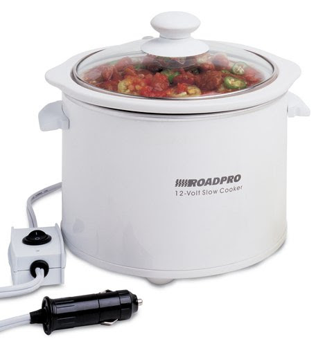 RoadPro RPSL-350 12V 1.5 Quart Slow Cooker