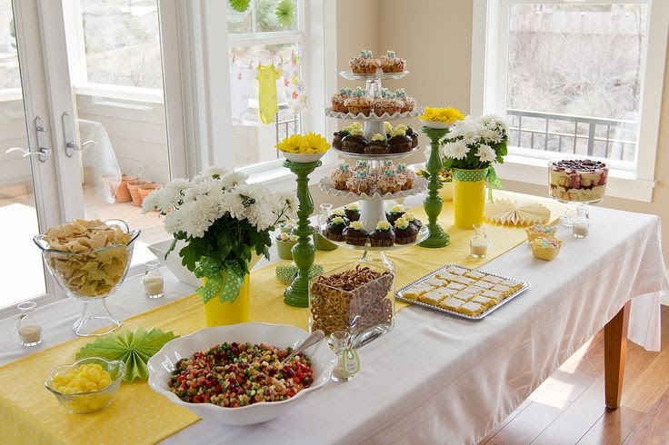 spring baby showers