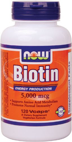 Cyber Monday NOW Foods Biotin 5000mcg, 120 Vcaps Deals