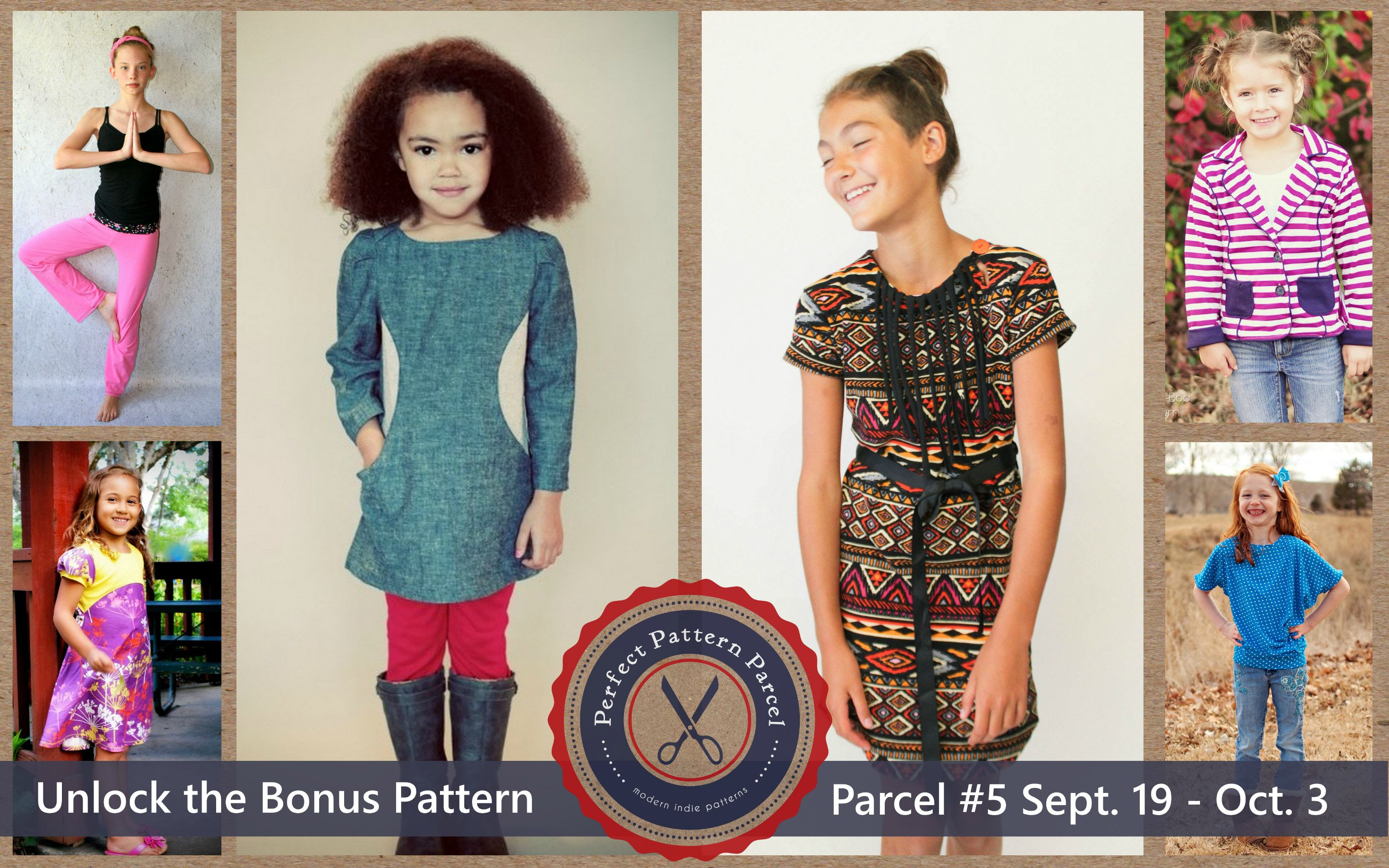 Pattern Parcel #5: Choose your own price and support DonorsChoose. Win/win