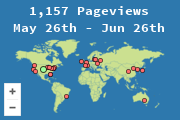 Locations of visitors to this page