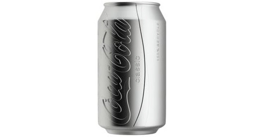 sustainable design, green design, coke can, harc lee, unibody coke can, monochromatic coke can, product packaging, recycling