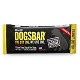 Dog for Dog DOGSBAR Peanut Butter Bar for Dogs, 1.59-Ounce