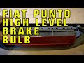 Fiat 500 Convertible High Level Brake Light Replacement
