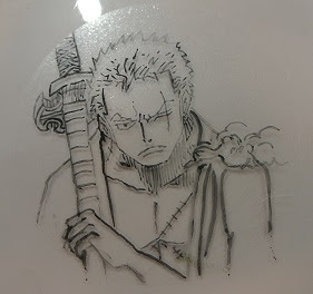ワンピース ロロノア ゾロ的 ハピバキャラ弁 混ぜご飯の保温弁当 こうたのお弁当アルバム