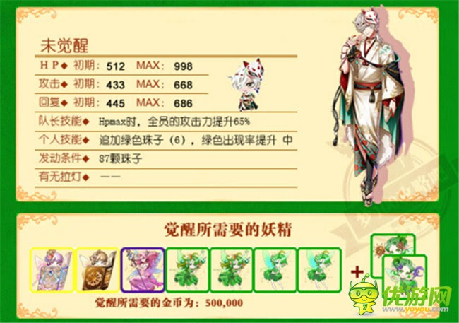 梦100妖怪夜行奇谈丁sp日觉月觉属性详解 优游网