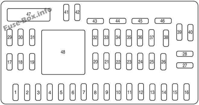 2008 Ford Fuse Box Diagram