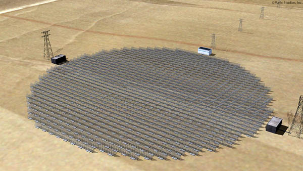 haarp sps sistema di alimentazione satellitare struttura rectenna