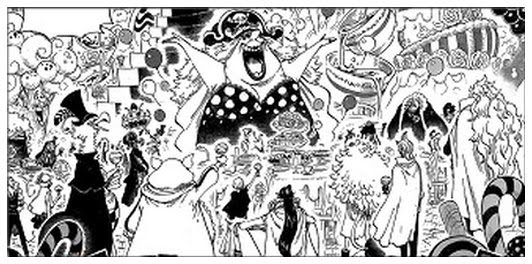 ワンピースでビッグマムのお茶会の招待状を受け取った参加者 Legend Anime