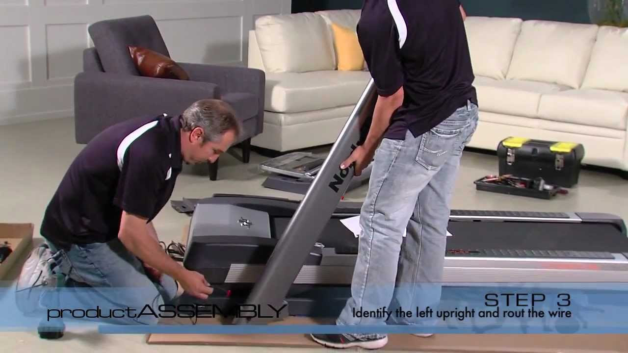 Assembly 34588 Nordictrack Commercial 1750 Treadmill - YouTube