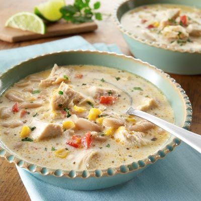 Crock Pot Cream Cheese Chicken Chili