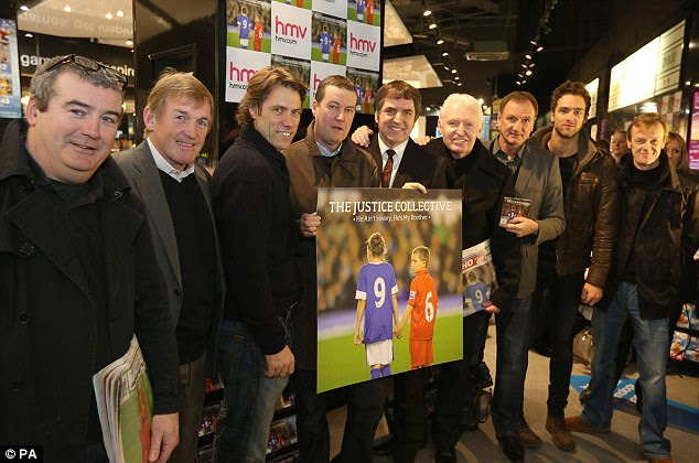 The Justice Collective: The Hillsborough charity single has seen off James Arthur to claim Christmas number one 2012