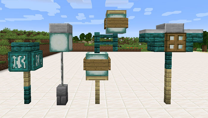 マイクラ 街灯や電灯の作り方とデザイン案54種類 マイクラモール