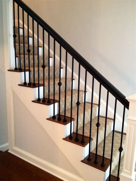 jennifer taylor design custom staircase iron spindles