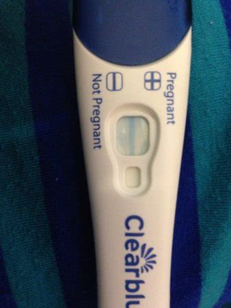 The clearblue rapid detection pregnancy test has a color change tip and provides. Faulty Clearblue test?! - BabyCenter