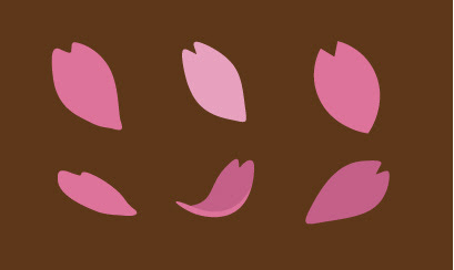桜の花びらのイラスト Ec Design デザイン