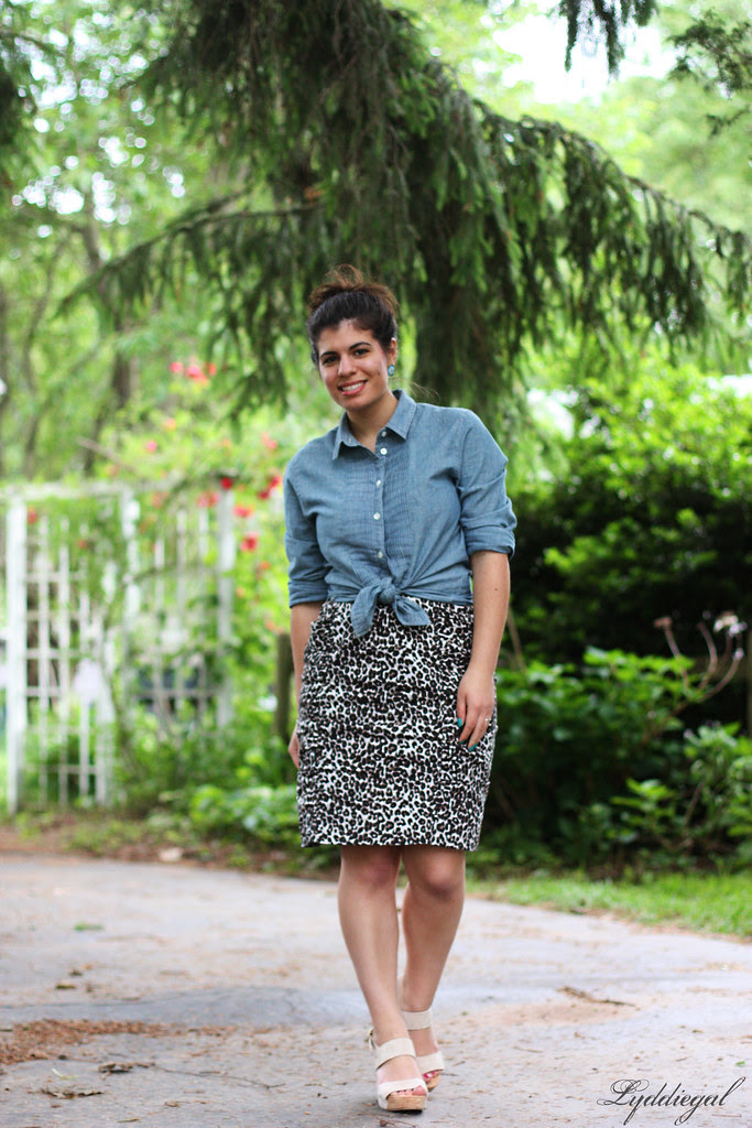 Chambray Tuxedo Shirt