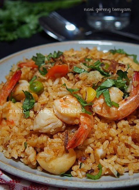 cara memasak nasi goreng biasa