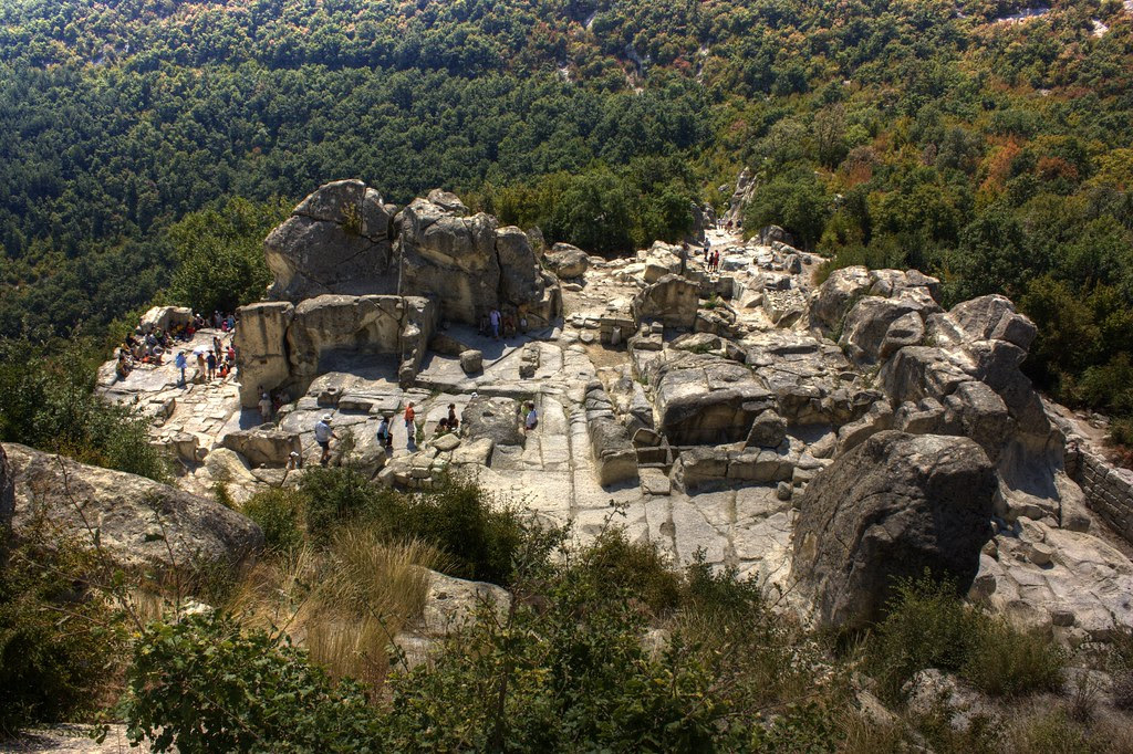 Tourists at Perperikon