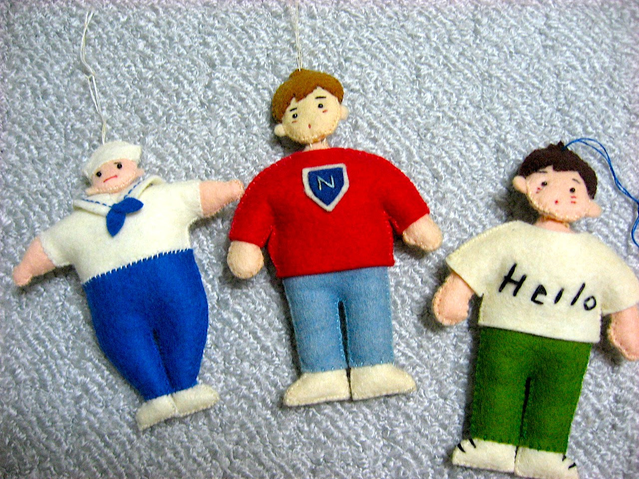 Felt Boys フェルトのお人形 Mrexhibition Blog