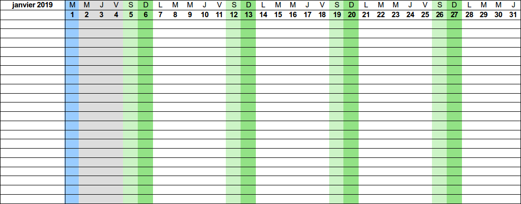 Calendrier Perpetuel