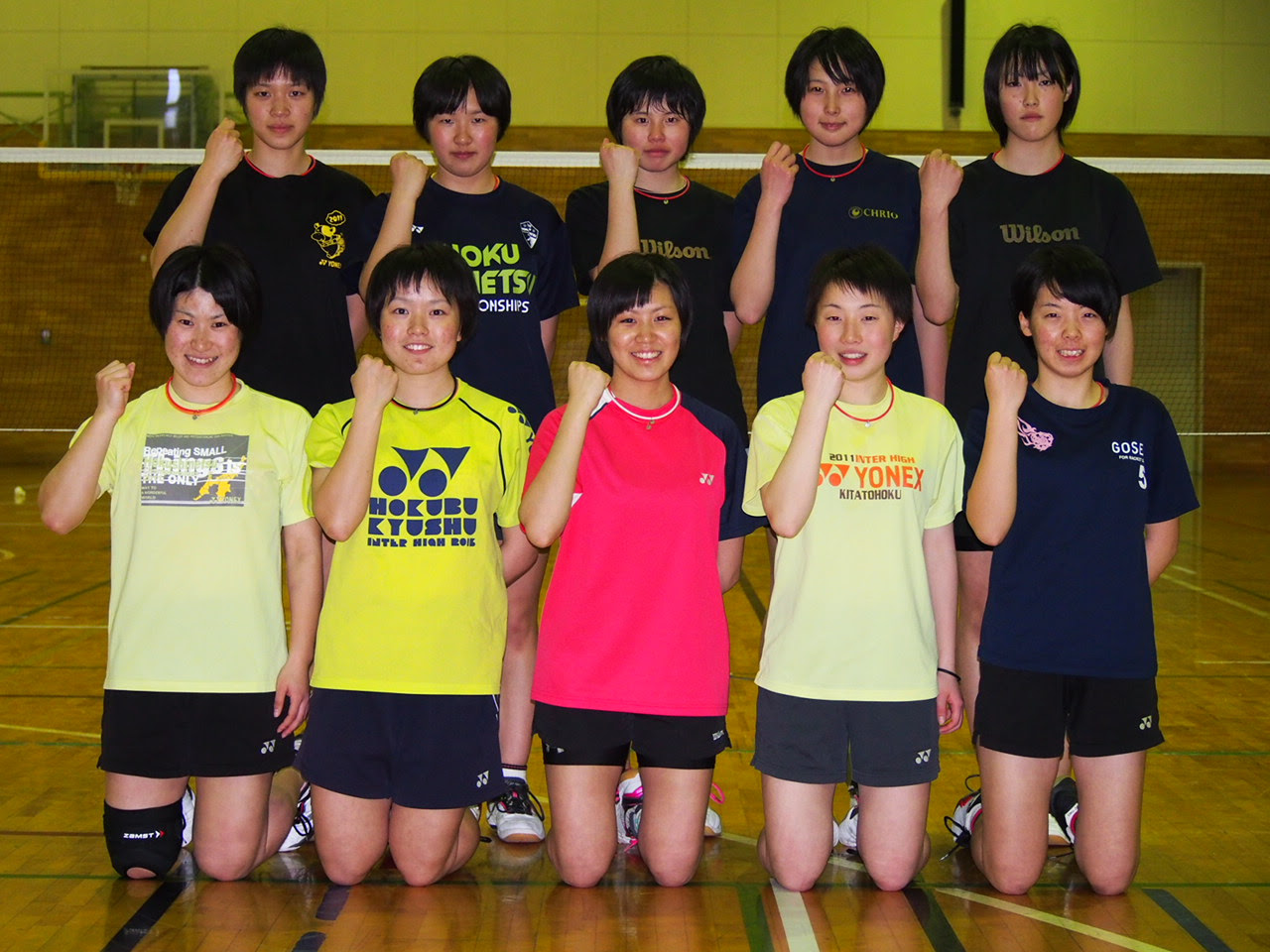 長野体育ジャーナル 初出場女子 松商学園 学校対抗戦ベスト８必ず 3月日から全国高校選抜バドミントン