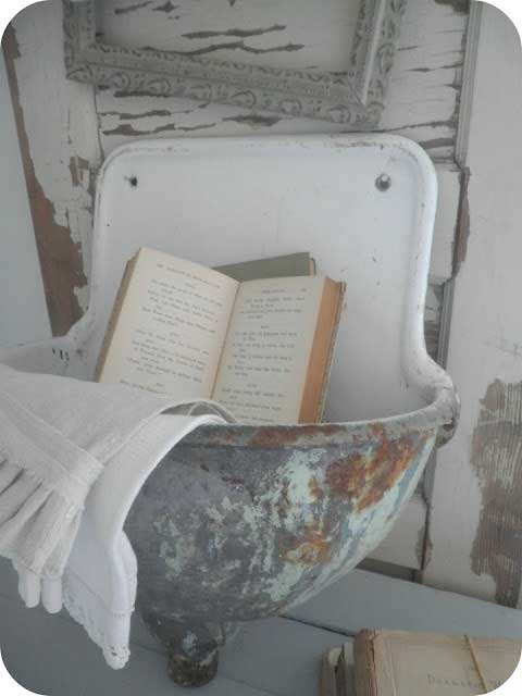 Vintage Series: Decorating with Wall Sinks | TIDBITS&TWINE