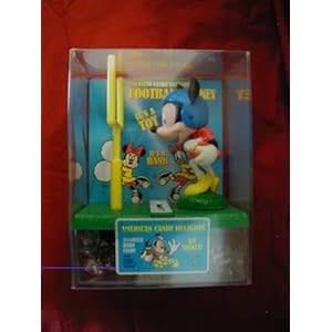 Disney's Football Mickey Bank & Candy