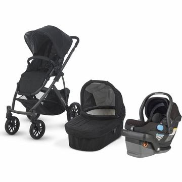 Uppababy Vista  Mesa Travel System - Black